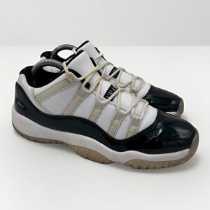 Nike Air Jordan 11 Retro Low Iridescent Emerald GS Youth 7Y 528896-145